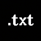 text-based media icon